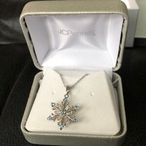 JCPenney jewelers snowflake necklace